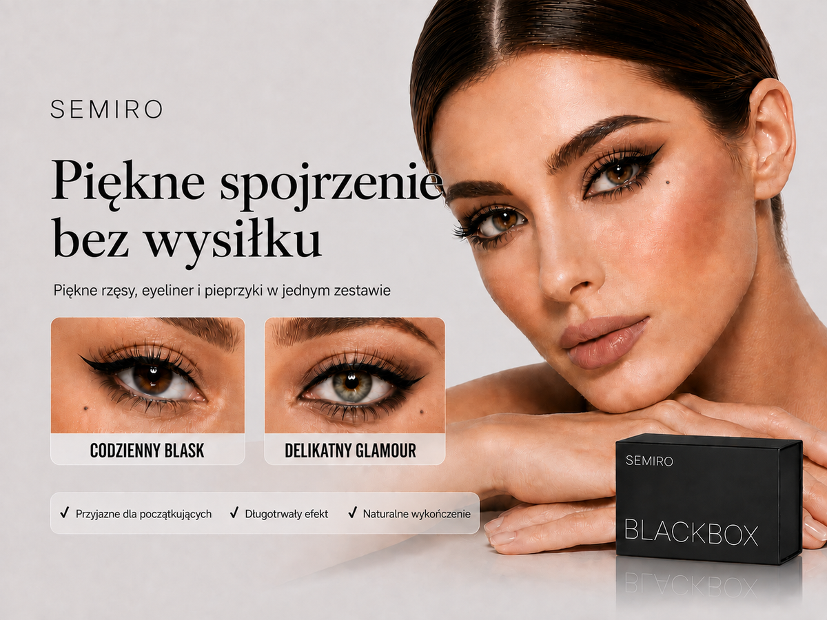 Piekne spojrzenie bez wysilku - zestaw Semiro