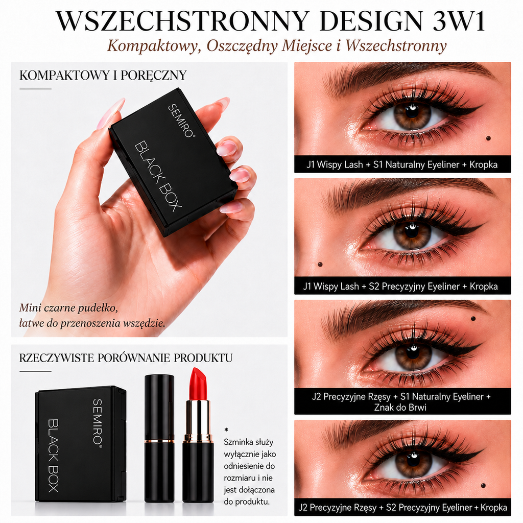 Wszechstronny design 3w1 - kompaktowy zestaw Semiro